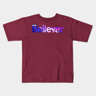 Alien Believer Kids T-Shirt